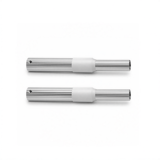 SolarDOME/CURVE Ensemble de tube en aluminium en deux sections