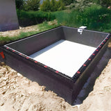 GoPool Modulo™ 8' x 16' Fini Béton – Piscine Modulaire Autoportante
