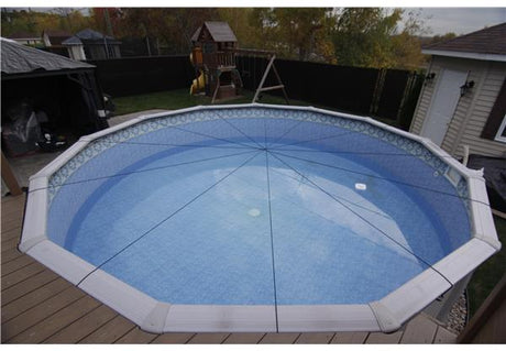 Système d'Élastiques pour Filet Mesh de Piscine Hors-Terre