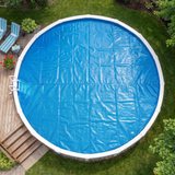 Toile Solaire 7 mil Bleue – 12' Ronde