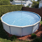 Toile Solaire 11 mil Transparente – 12' Ronde