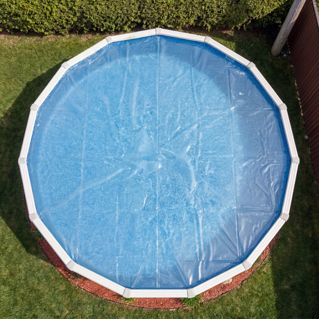 Toile Solaire 11 mil Transparente – 12' Ronde