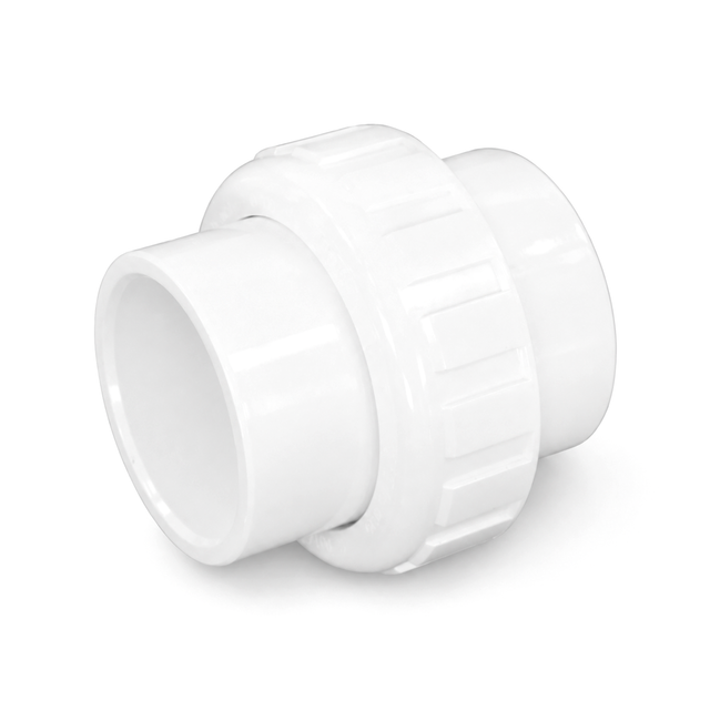 Union Dévissable (Collé Femelle X Collé Femelle) -  PVC Schedule 40 Blanc