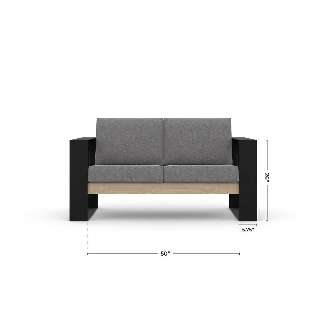 Ensemble de causeuse Muskoka moderne avec coussins