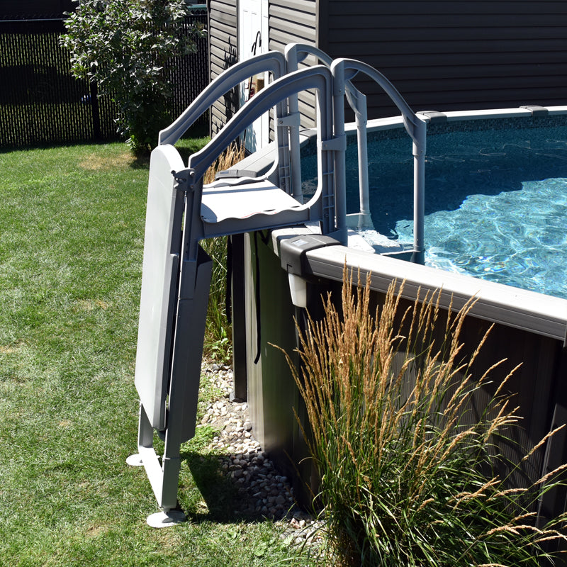 Olympic ACM-124S - Échelle sécuritaire extérieure pour Piscine Hors Terre
