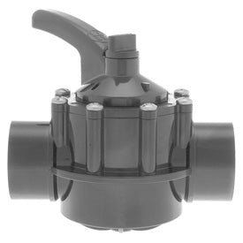 Valve 3 voies en PVC 1.5" X 2"