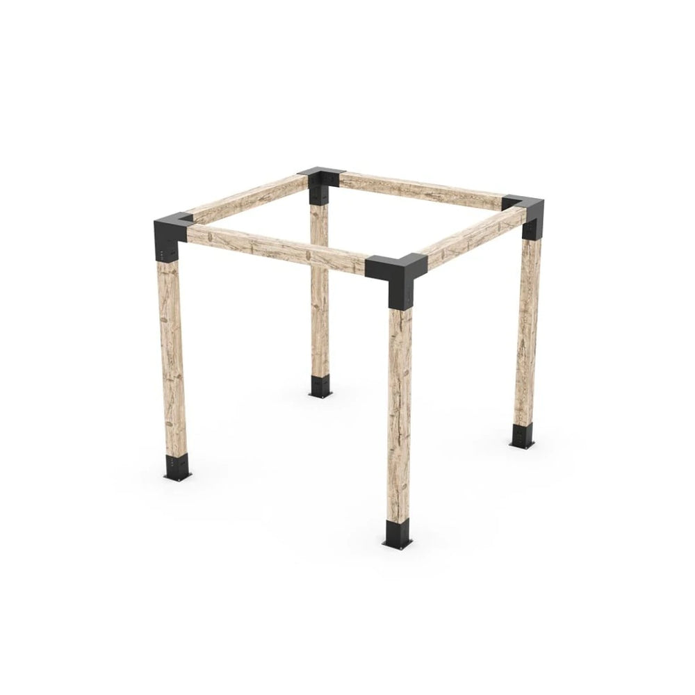 Kit de pergola de toute taille pour poteaux en bois 6x6