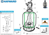 Latéral pour filtre Hayward ProSeries 24"