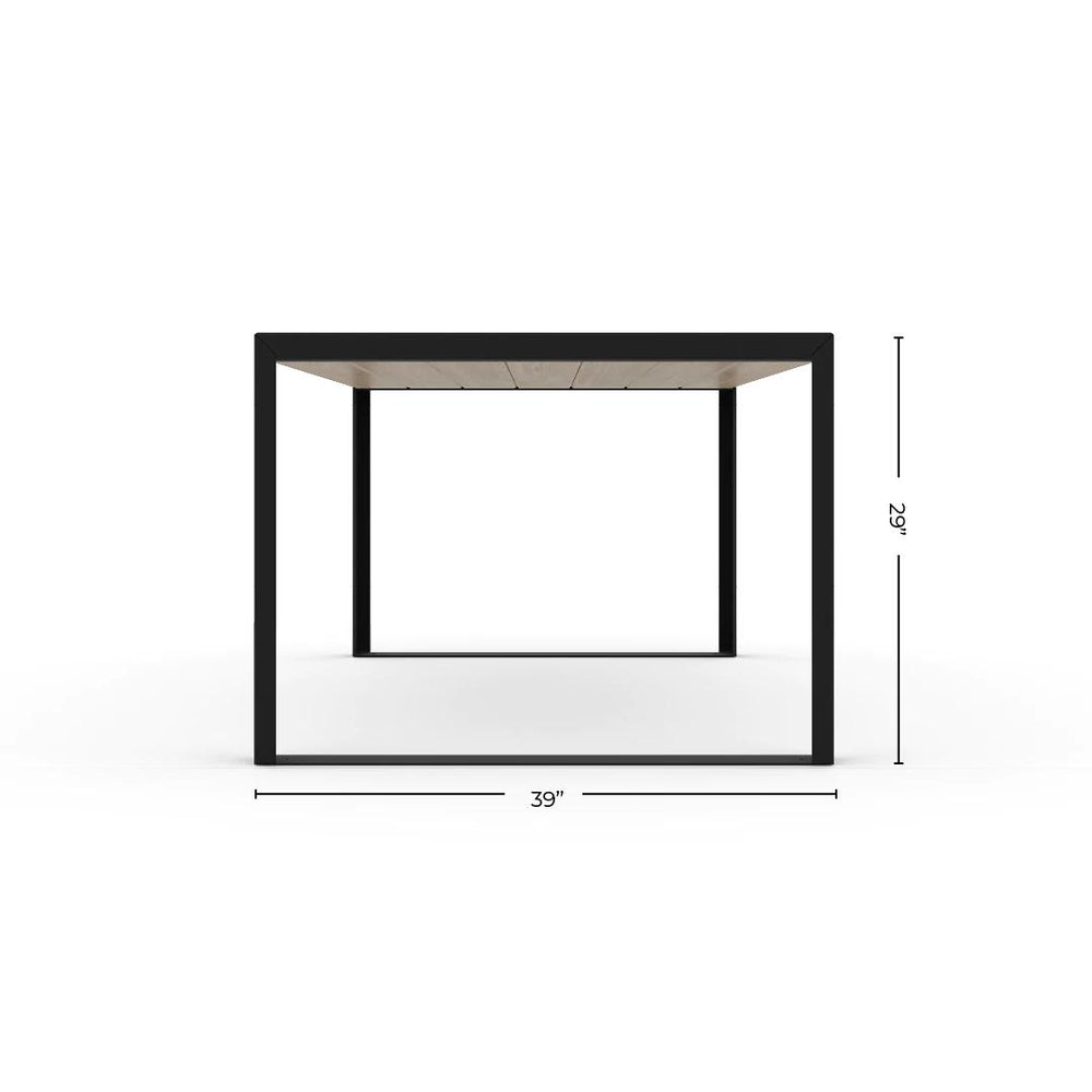 Ensemble de salle à manger d'extérieur 3 pièces Modern Muskoka