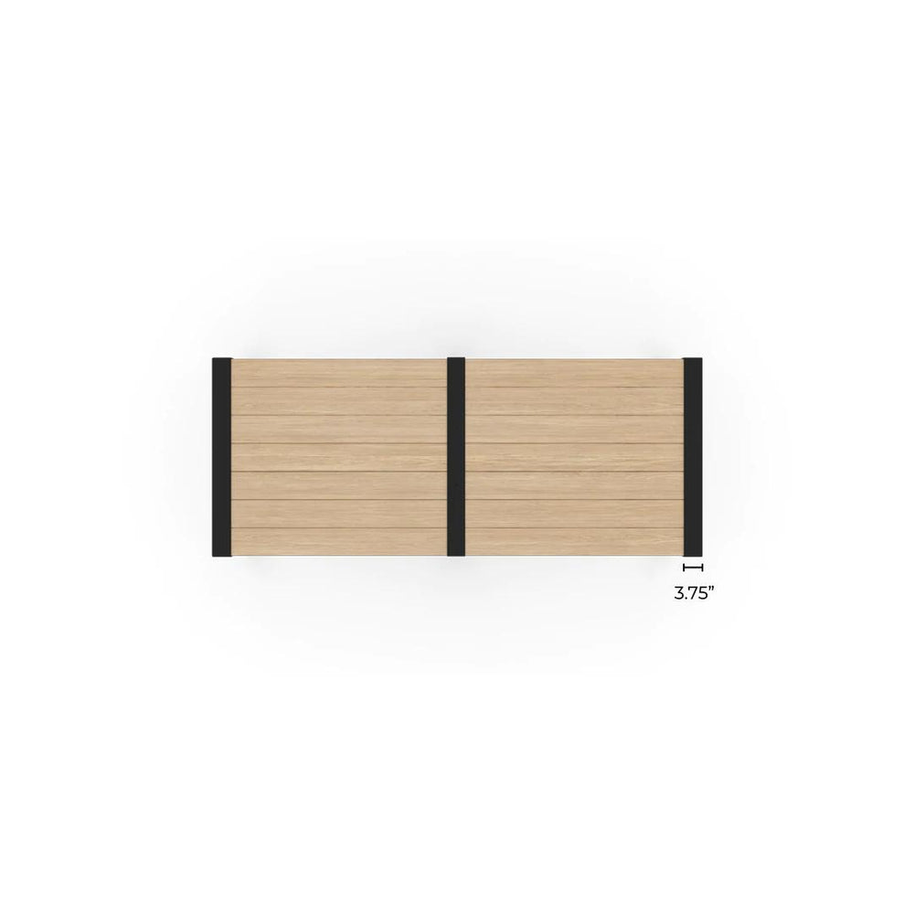 Ensemble de table à manger allongée Muskoka moderne