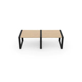 Ensemble de table à manger allongée Muskoka moderne